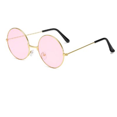 Кръгли очила за розово настроение