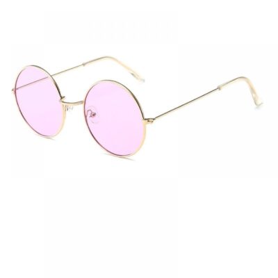 Модерни рамки кръгли розови очила