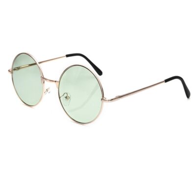 Топли цветове кръгли слънчеви очила