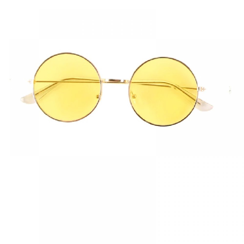 Златна рамка кръгли очила 2 Златна рамка кръгли очила - Image 2