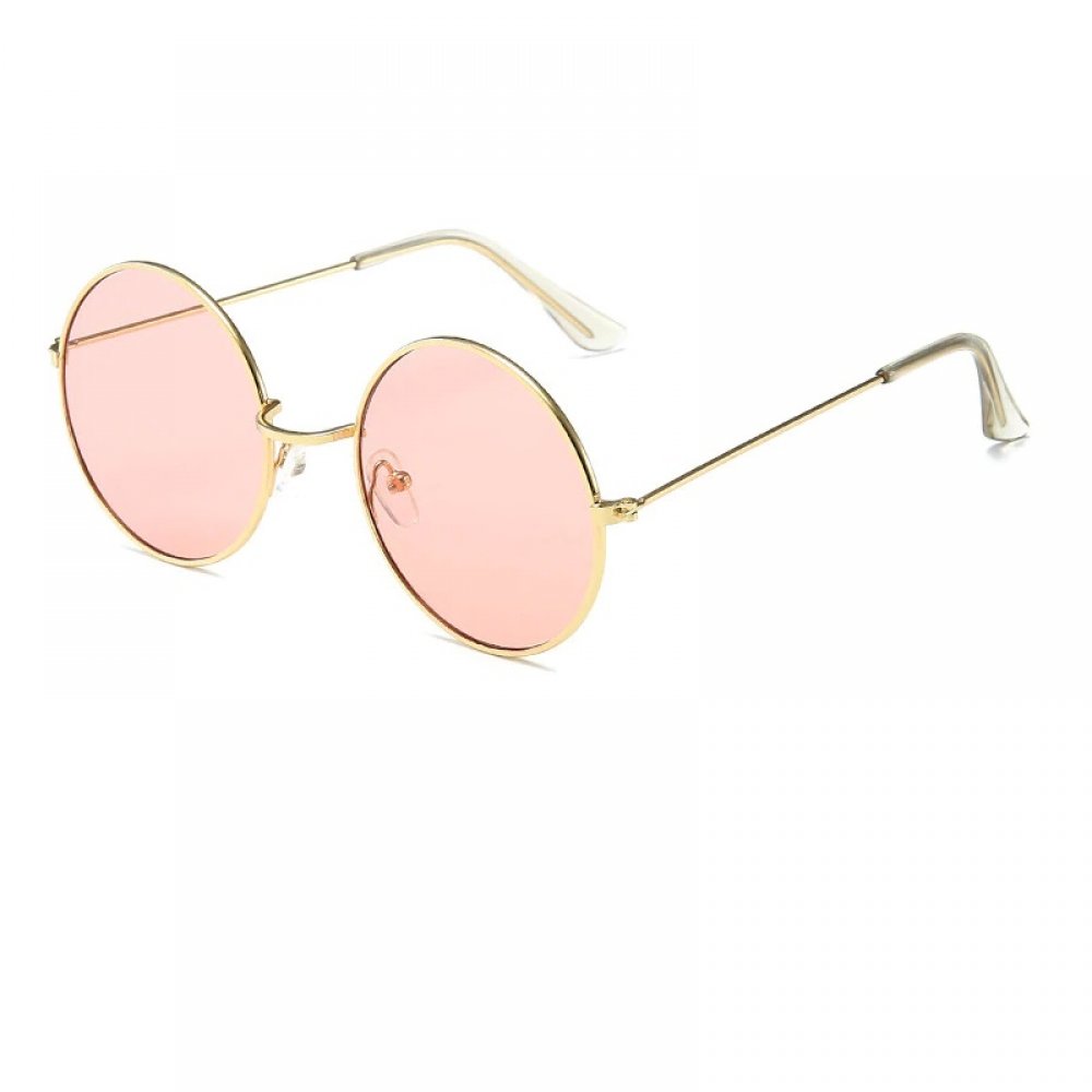 Златни очила с цвят розе стъкла 1 Златни очила с цвят розе стъкла