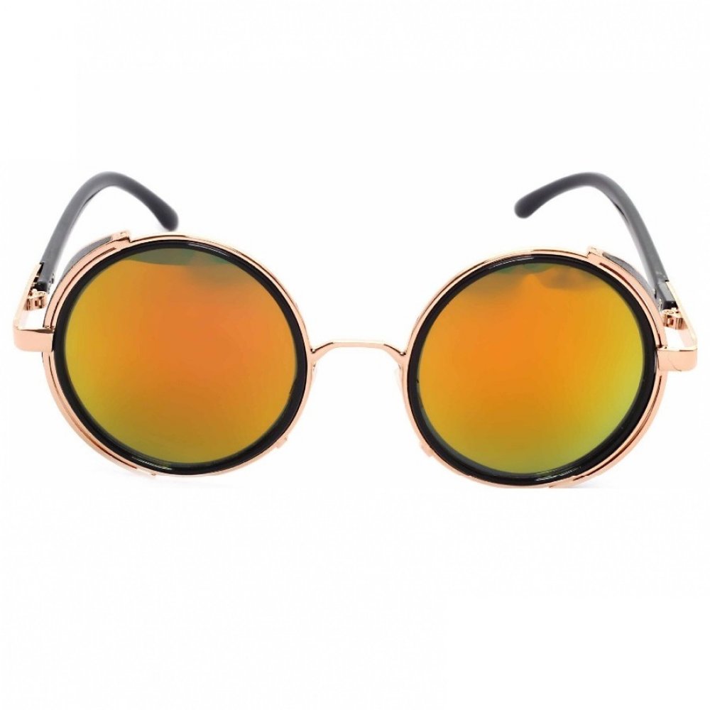 Огледални кръгли масивни очила 2 Огледални кръгли масивни очила - Image 2