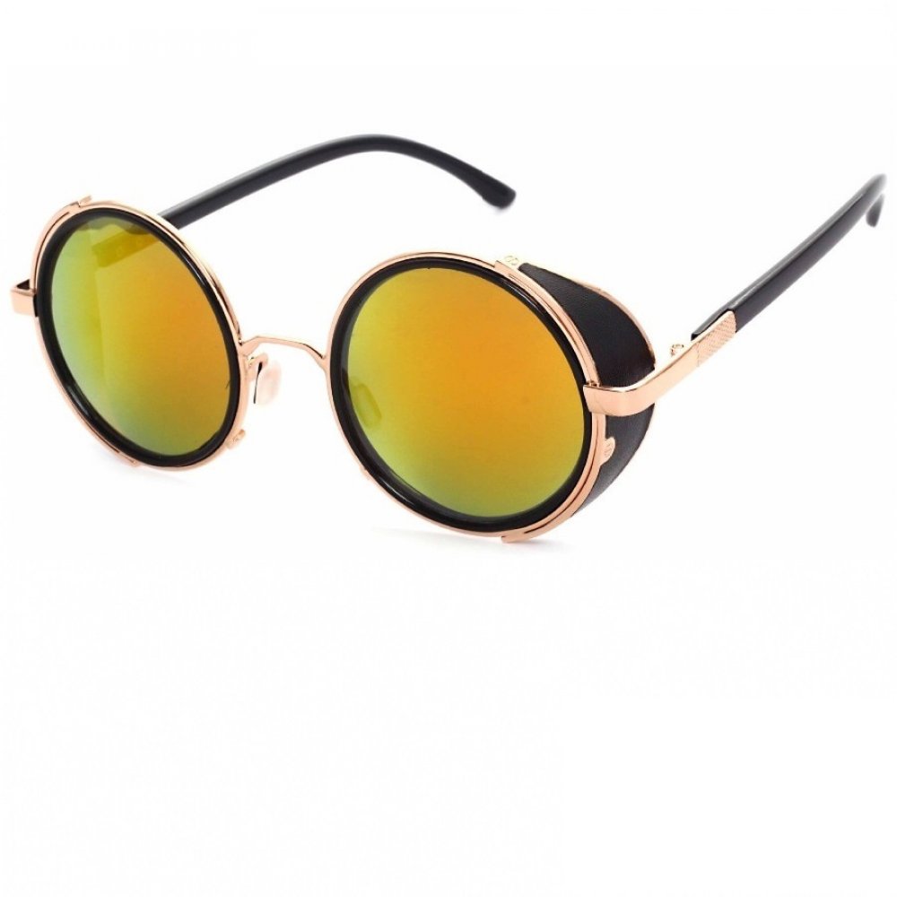 Огледални кръгли масивни очила 1 Огледални кръгли масивни очила