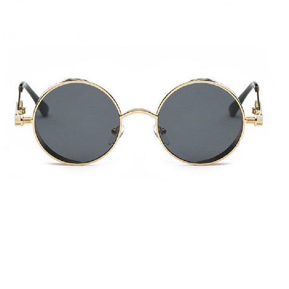 Златни кръгли слънчеви очила 3 Златни кръгли слънчеви очила - Image 3