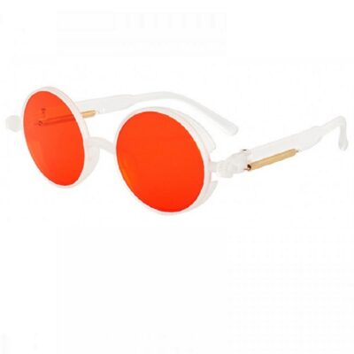 Дамски очила кръгли и червени