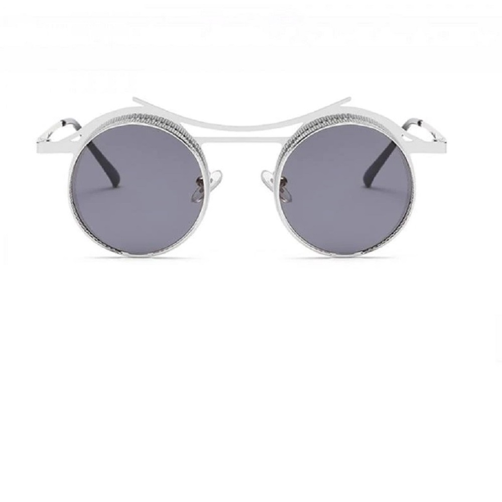 Сребърни футуристични очила 3 Сребърни футуристични очила - Image 3