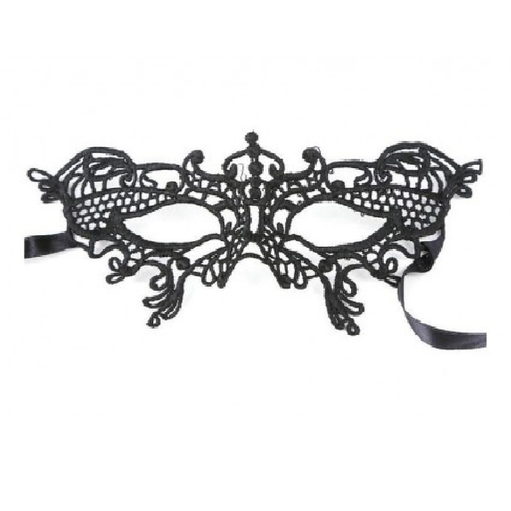 Дамска дантелена домино маска 1 Дамска дантелена домино маска