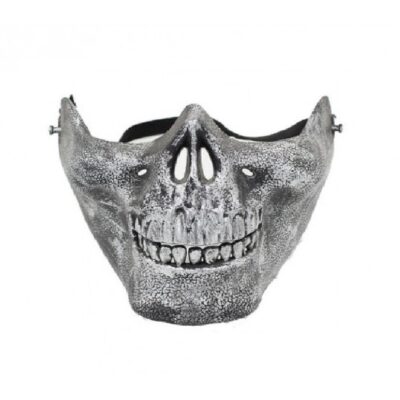 Мъжка маска череп покриване на устата