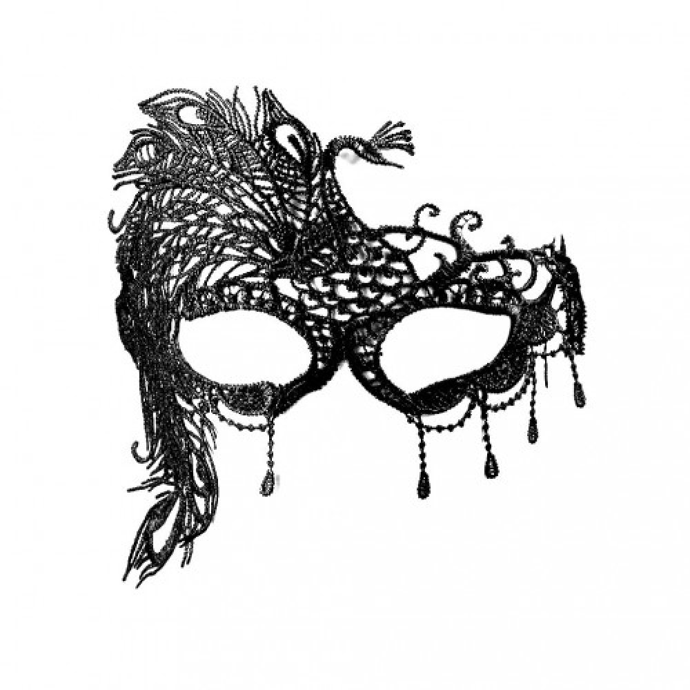 Мрежеста дантела маска за очи 1 Мрежеста дантела маска за очи