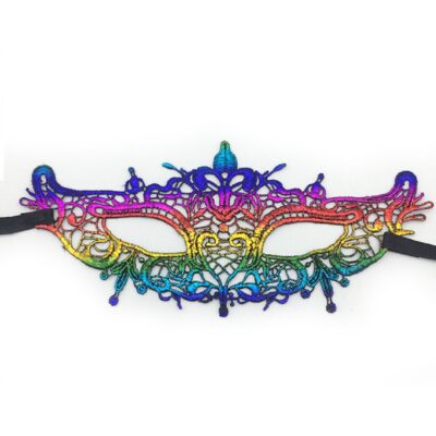 Маски за парти в два цвята