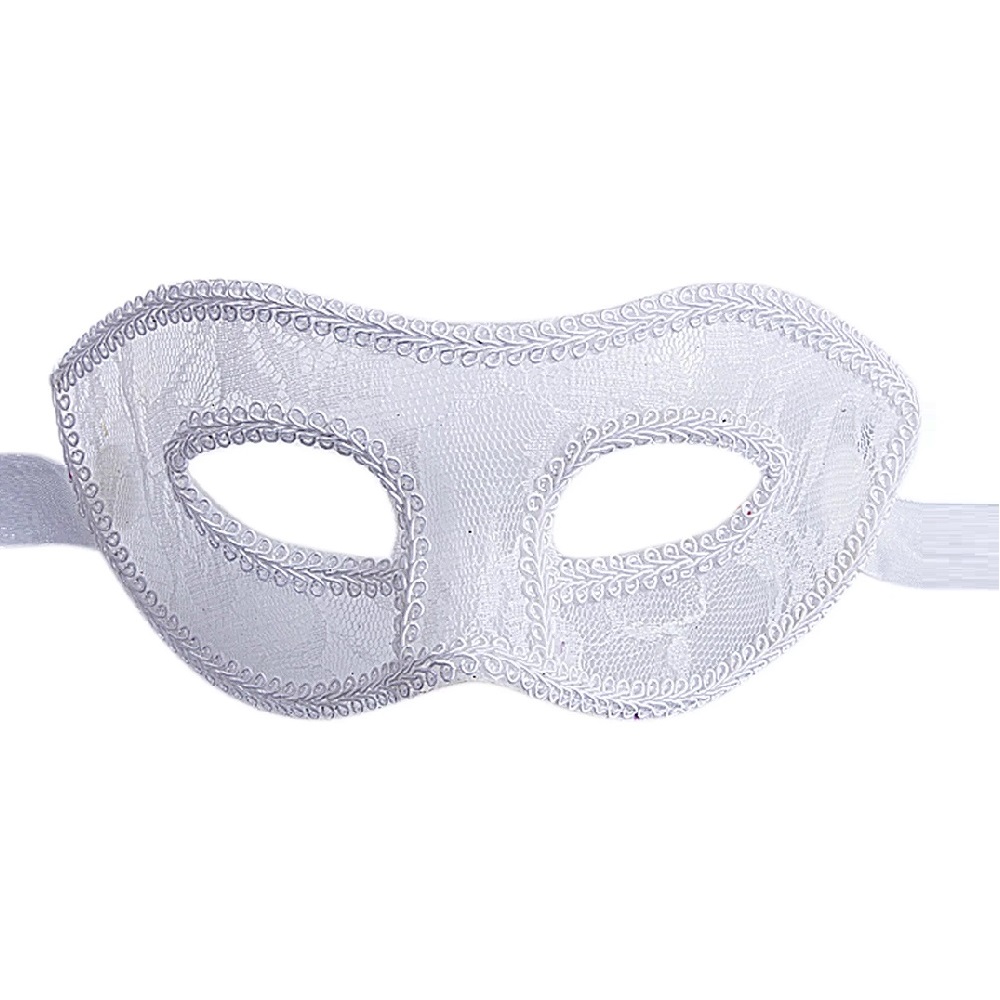 Бяла маска за фирмено парти 1 Бяла маска за фирмено парти