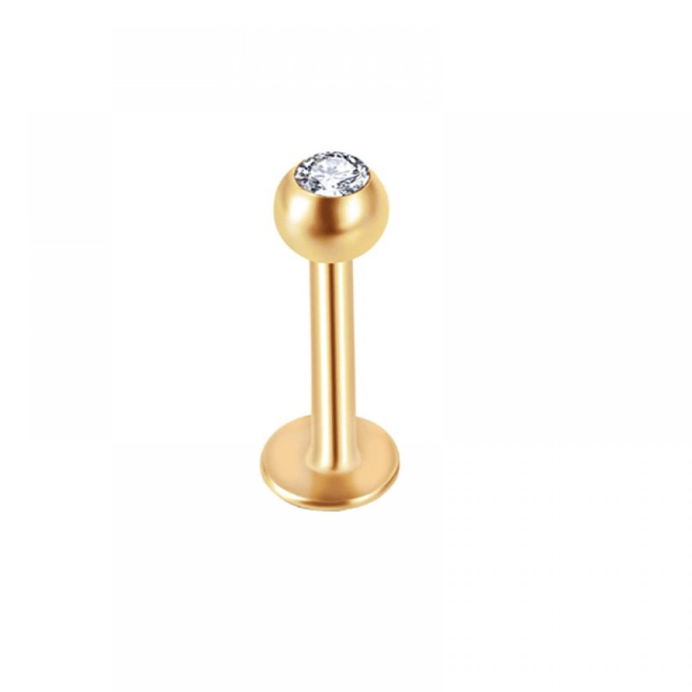 Пиърсинг за устни златен вечен живот 1 Пиърсинг за устни златен вечен живот