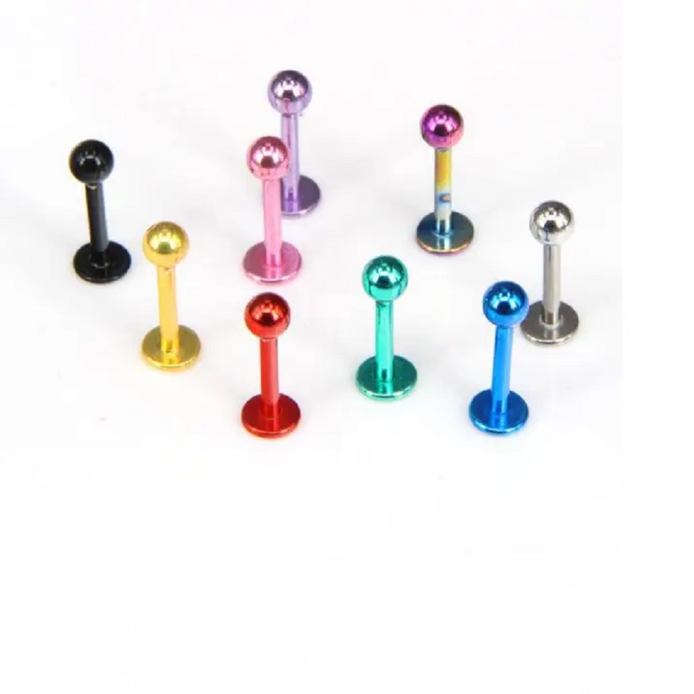 Червен пиърсинг за устни 2 Червен пиърсинг за устни - Image 2