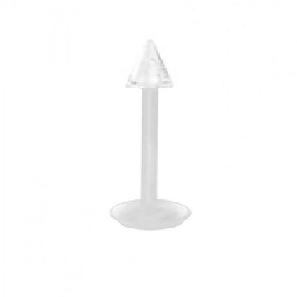 Лабрет от силикон с конус 1 Лабрет от силикон с конус