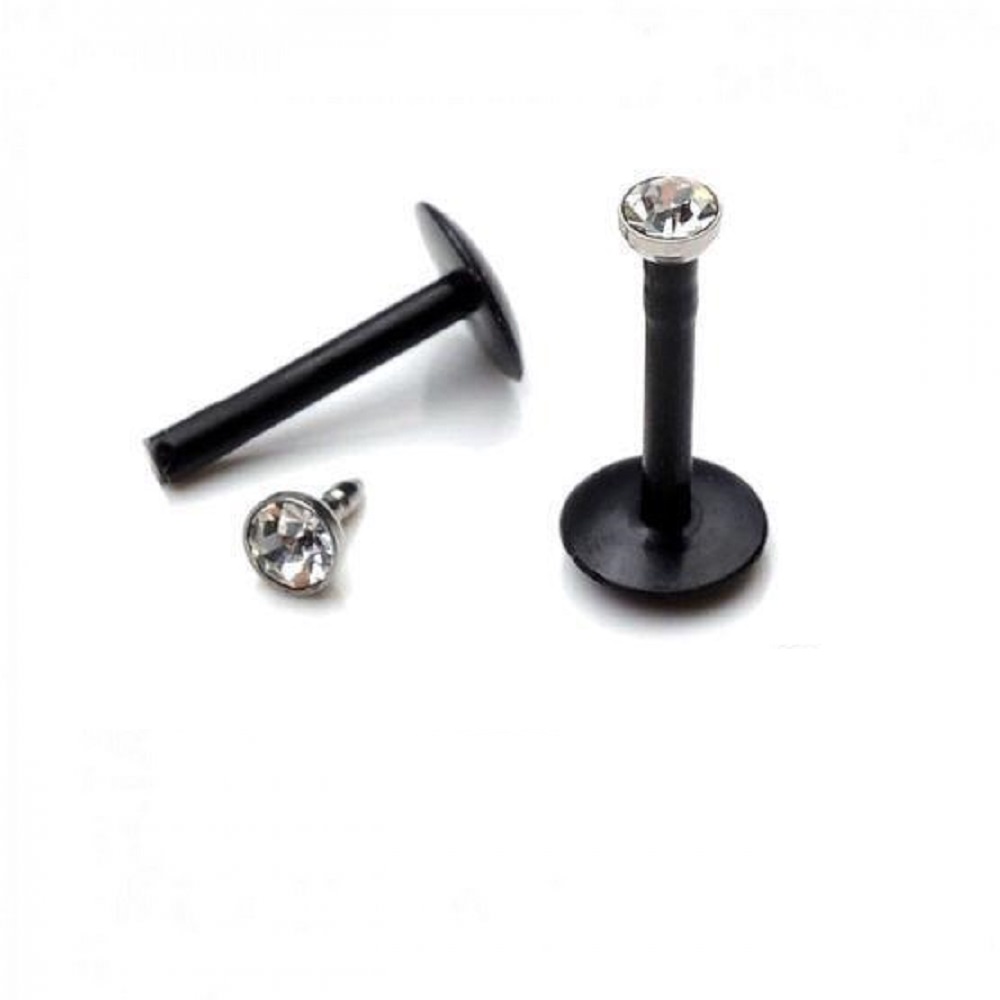 Пиърсинг за устна черен биофлекс 2 Пиърсинг за устна черен биофлекс - Image 2