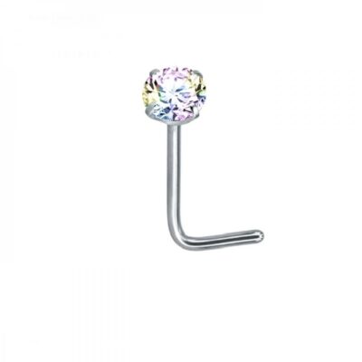 Извит пиърсинг за нос