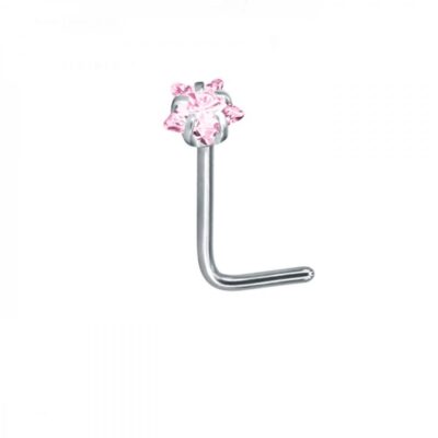 Обица за нос не оцветява кожата