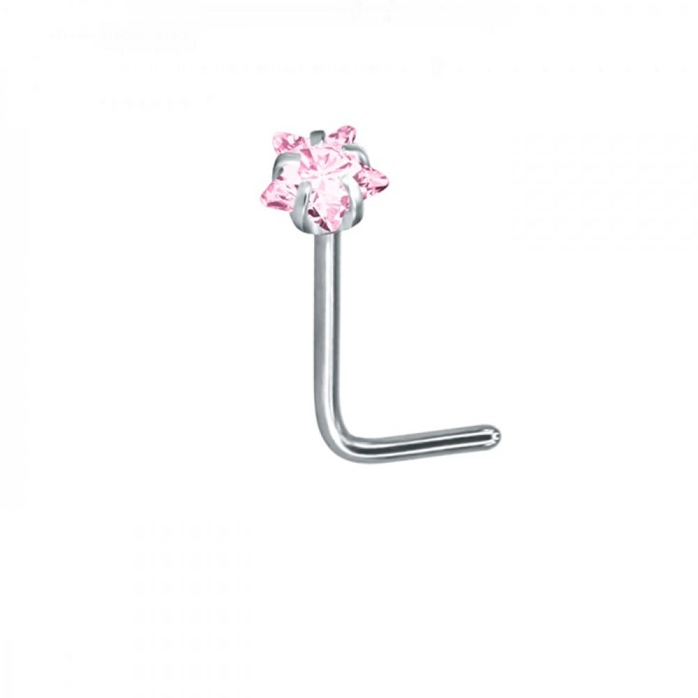 Обица за нос не оцветява кожата 1 Обица за нос не оцветява кожата