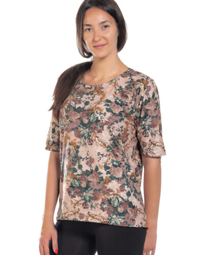 Свободна блуза Косара с ангора