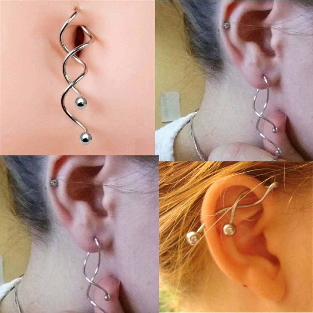 Обица спирала 3 Обица спирала - Image 3