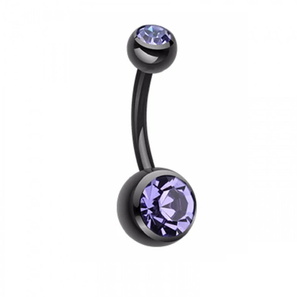 Дамски обици лилав цирконий 1 Дамски обици лилав цирконий