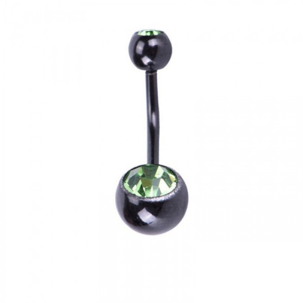 Дамски обици зелен цирконий 2 Дамски обици зелен цирконий - Image 2