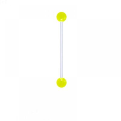 Биопласт дълга обица за пъп