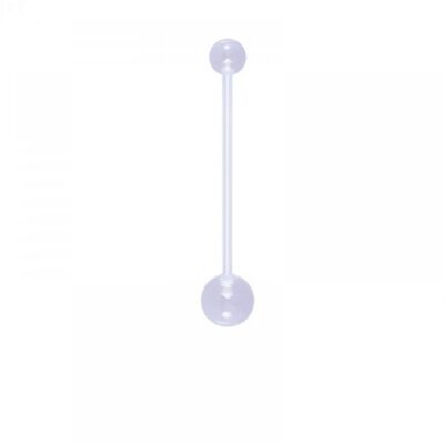 Малко и голямо топче на дълга обица