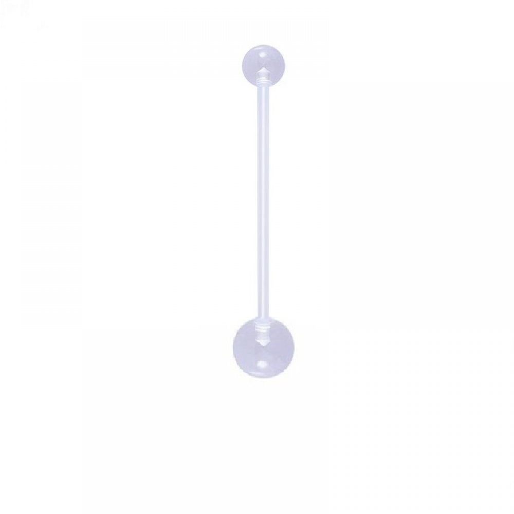 Малко и голямо топче на дълга обица 1 Малко и голямо топче на дълга обица