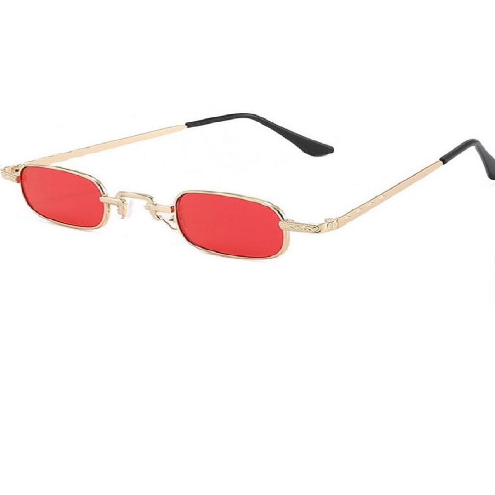 Червени очила с тесни стъкла 1 Червени очила с тесни стъкла