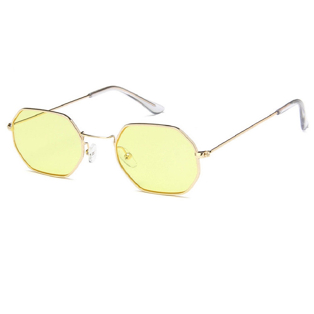 Жълти очила с метални рамки 1 Жълти очила с метални рамки