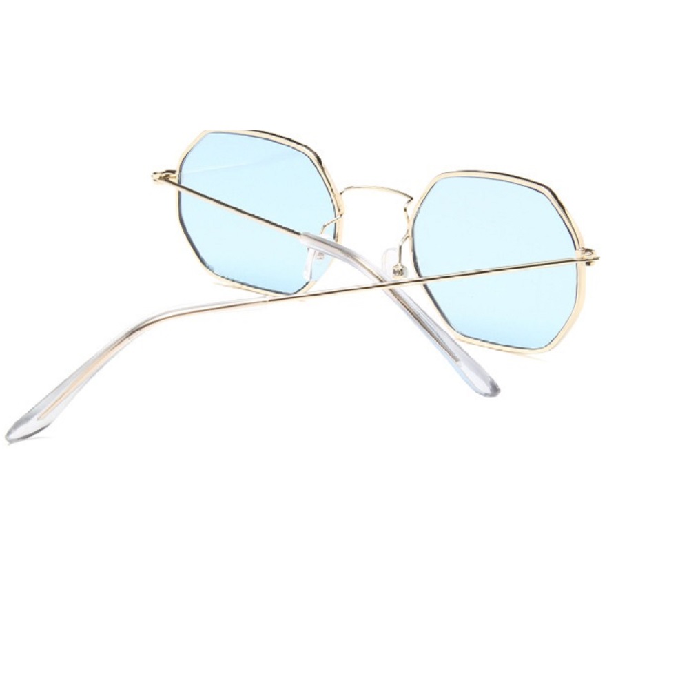 Златни очила сини стъкла 2 Златни очила сини стъкла - Image 2