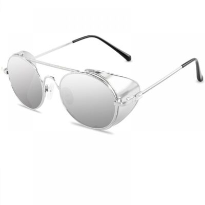 Сребърни арт очила огледални стъкла