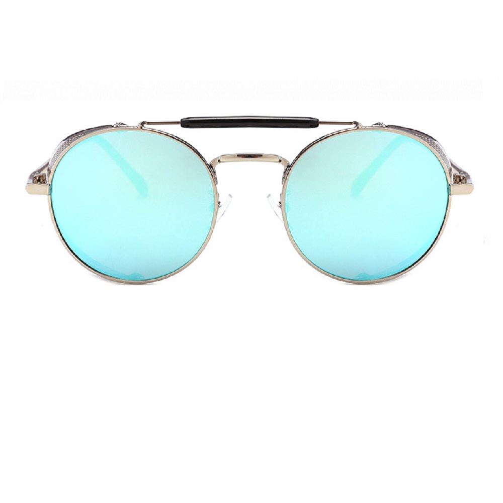 Сребърни огледални сини очила 2 Сребърни огледални сини очила - Image 2