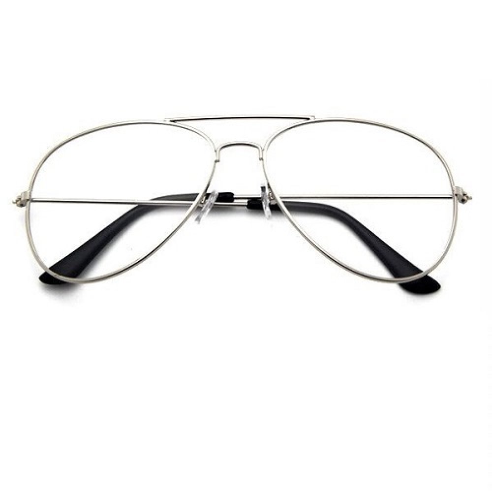 Сребърни прозрачни бъбрек очила 5 Сребърни прозрачни бъбрек очила - Image 5