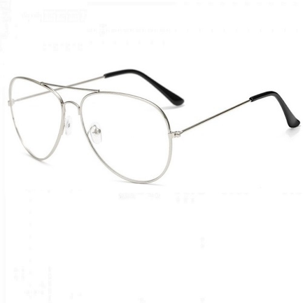 Сребърни прозрачни бъбрек очила 1 Сребърни прозрачни бъбрек очила