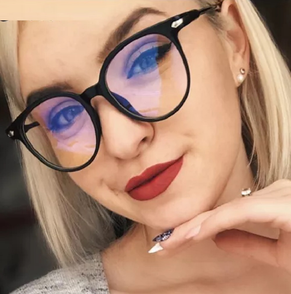 Прозрачни очила с черни рамки 2 Прозрачни очила с черни рамки - Image 2