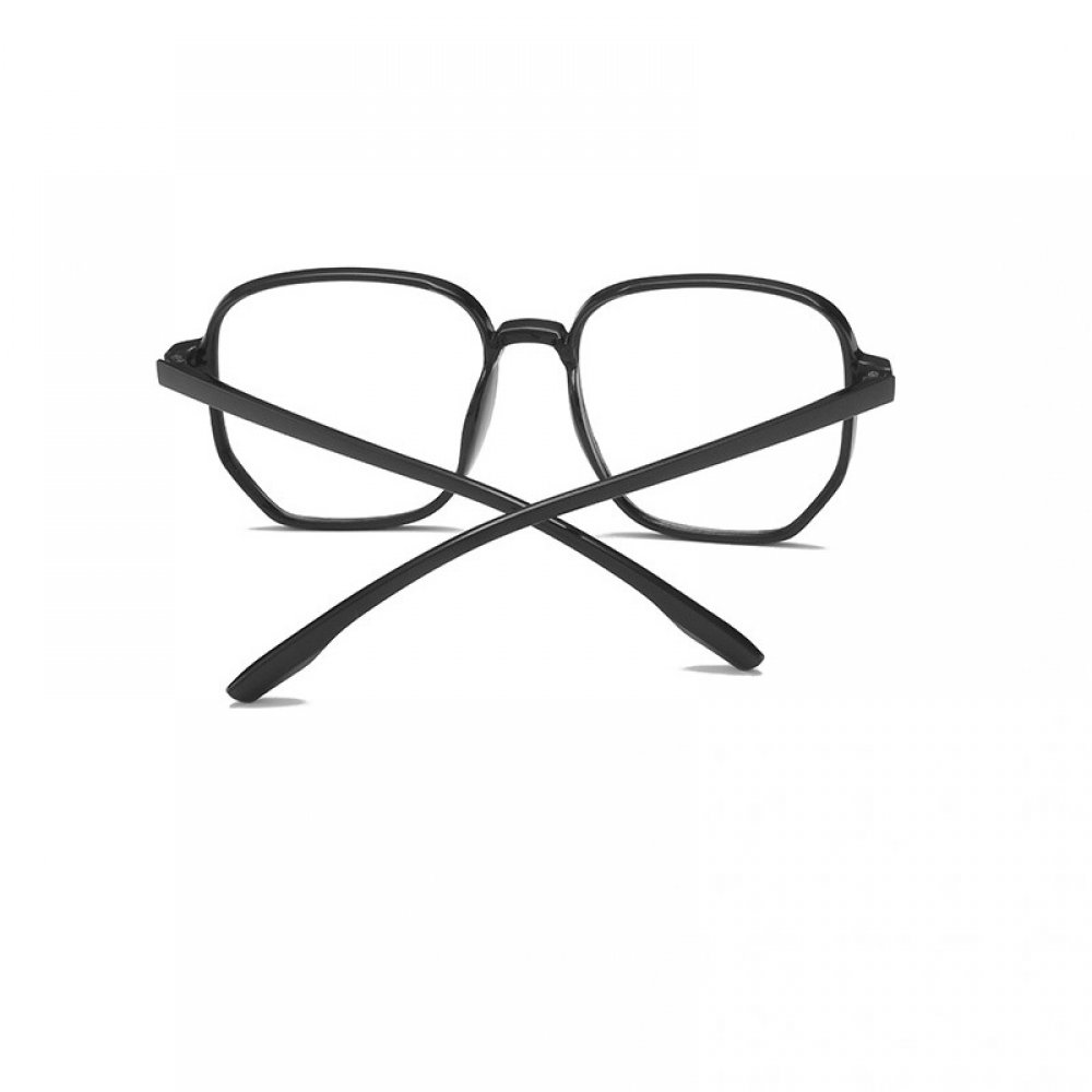 Големи размери прозрачни черни очила 2 Големи размери прозрачни черни очила - Image 2