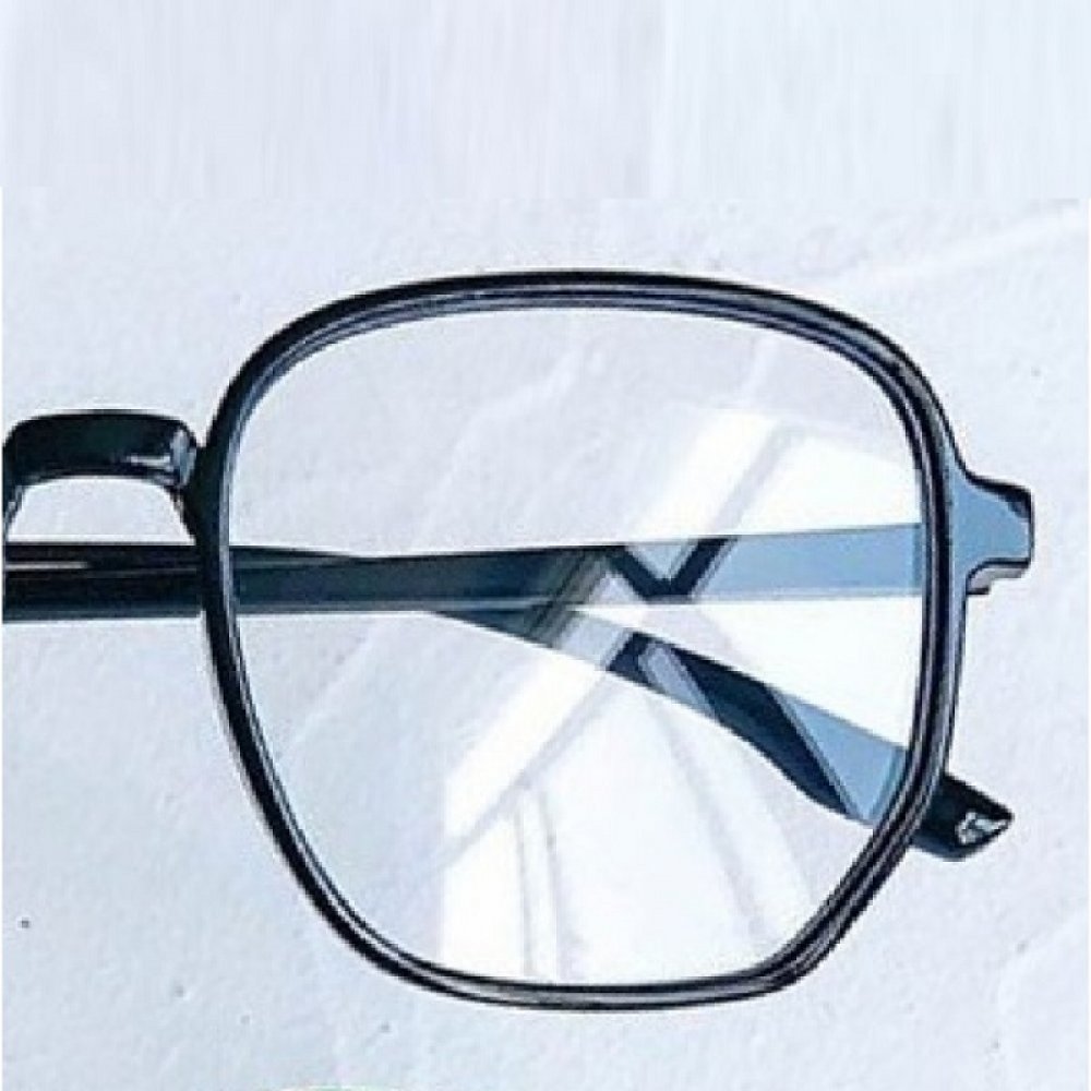 Големи размери прозрачни черни очила 4 Големи размери прозрачни черни очила - Image 4