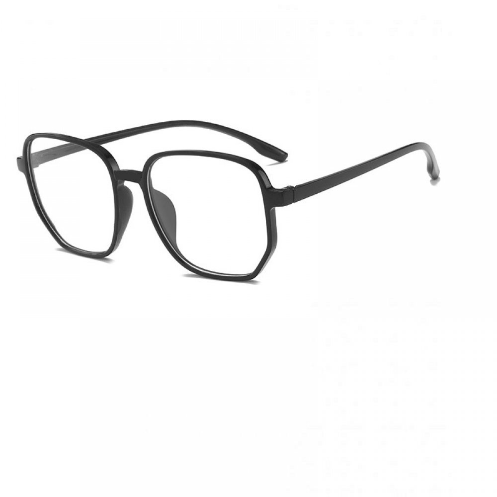 Големи размери прозрачни черни очила 1 Големи размери прозрачни черни очила