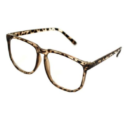 Големи размери прозрачни очила