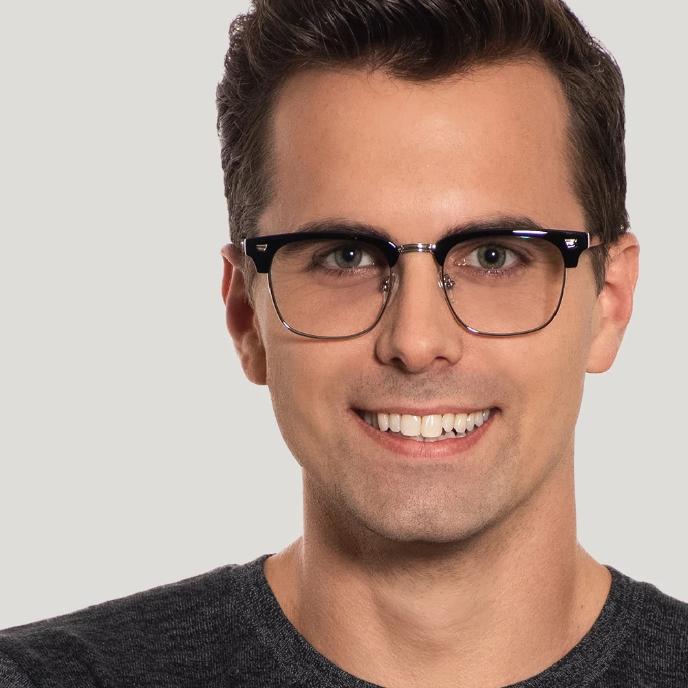 Мъжки прозрачни очила класика 2 Мъжки прозрачни очила класика - Image 2