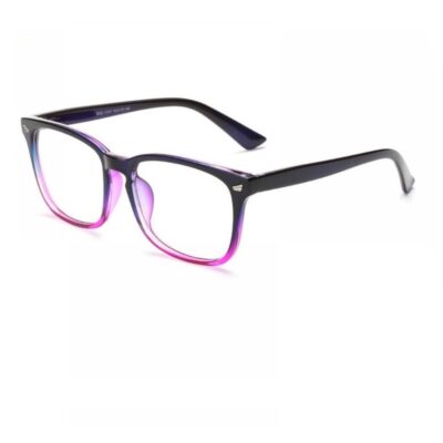 Прозрачни очила с чавки над стъклата