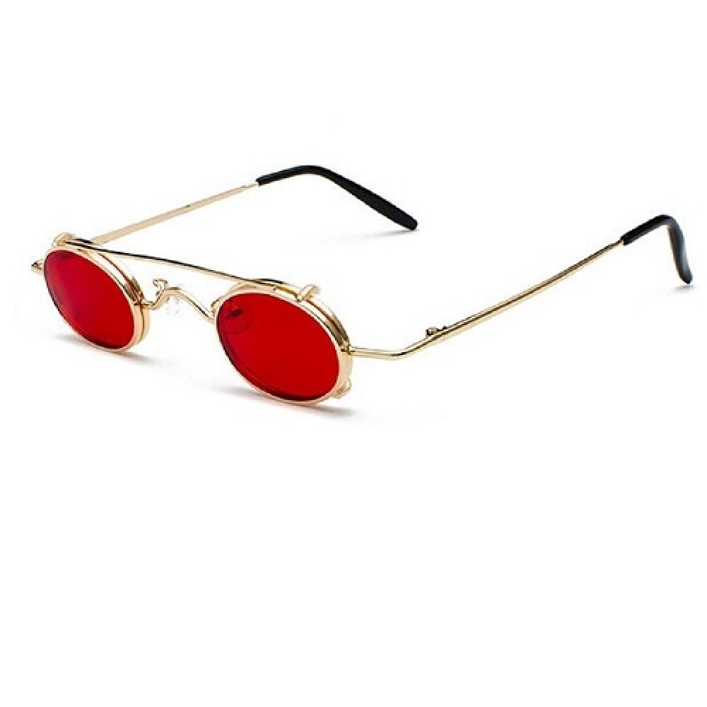 Уникални червени и прозрачни очила 2 Уникални червени и прозрачни очила - Image 2