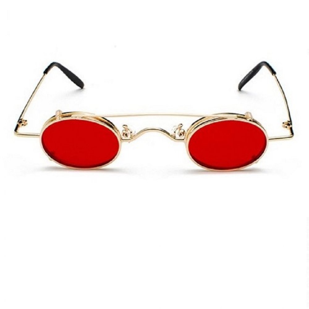 Уникални червени и прозрачни очила 3 Уникални червени и прозрачни очила - Image 3