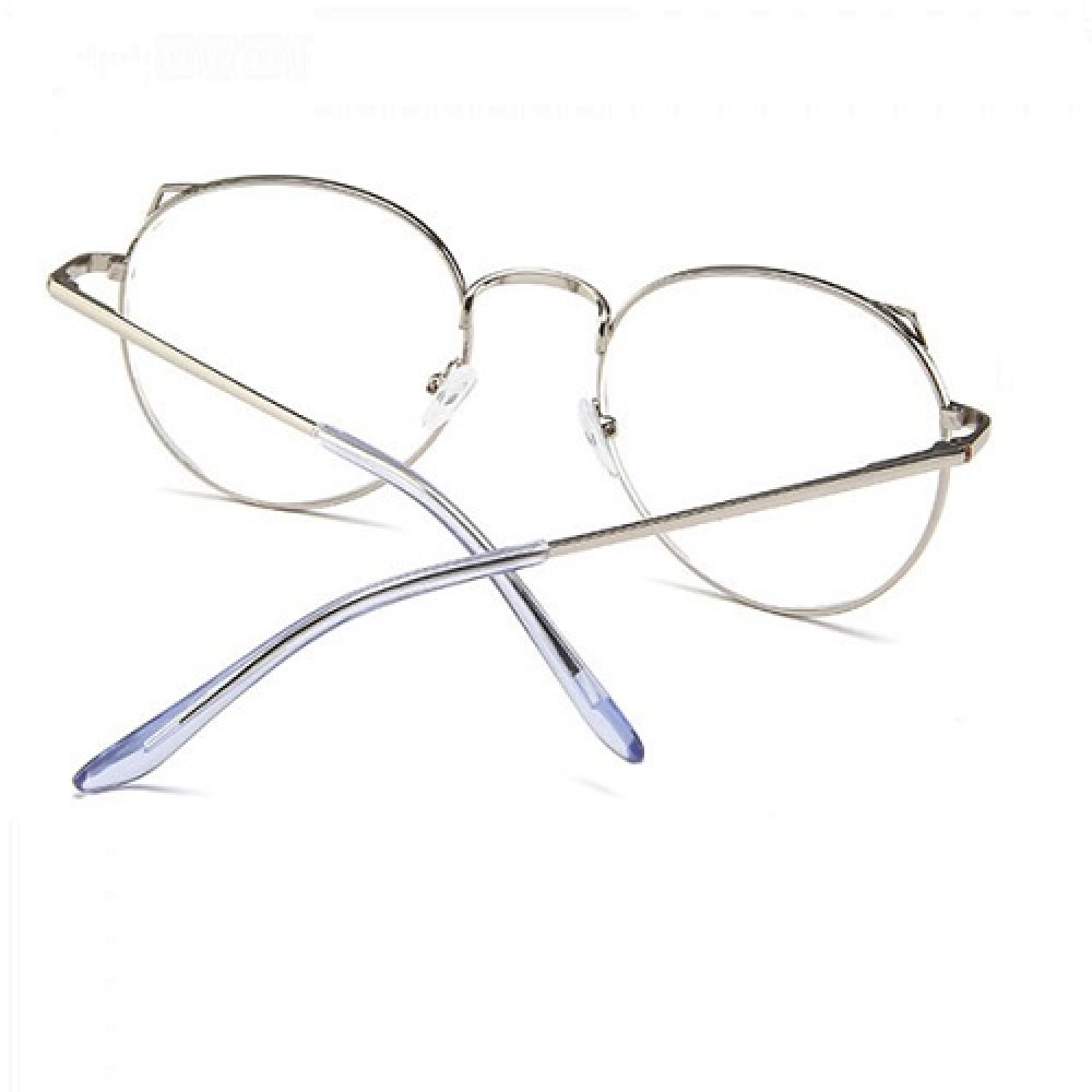 Очила за компютър сребърни рамки 3 Очила за компютър сребърни рамки - Image 3