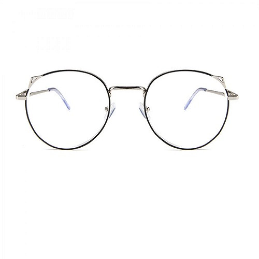 Закачливи сребърни очила прозрачни 2 Закачливи сребърни очила прозрачни - Image 2