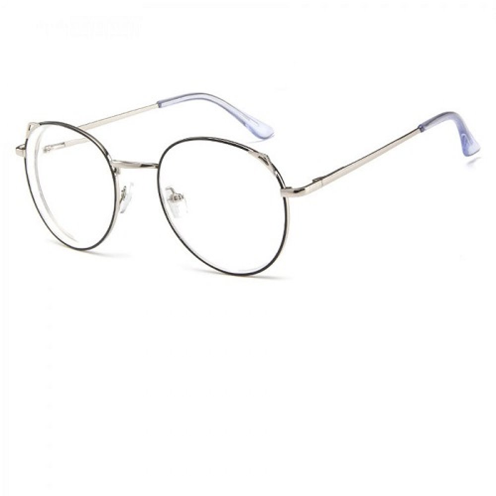 Закачливи сребърни очила прозрачни 1 Закачливи сребърни очила прозрачни