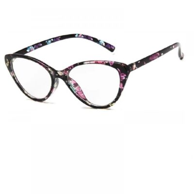 Прозрачни очила с абстрактни рамки