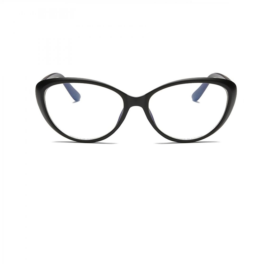 Черни прозрачни котешки очила 4 Черни прозрачни котешки очила - Image 4